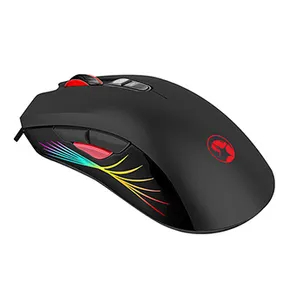 Marvo Maus M519, 12000DPI, Optik, 8Tas., USB verdrahtet, schwarz, Game
